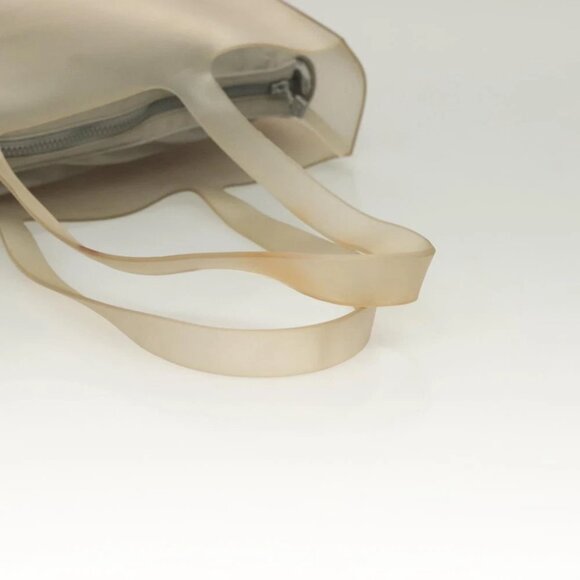 CHANEL Tote Bag Rubber Gray CC - Picture 9 of 14